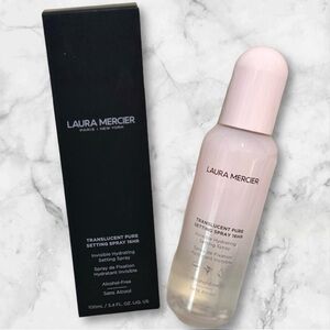 Brand New in Box Laura Mercier Full-Size Translucent Pure Setting Spray 16HR $40